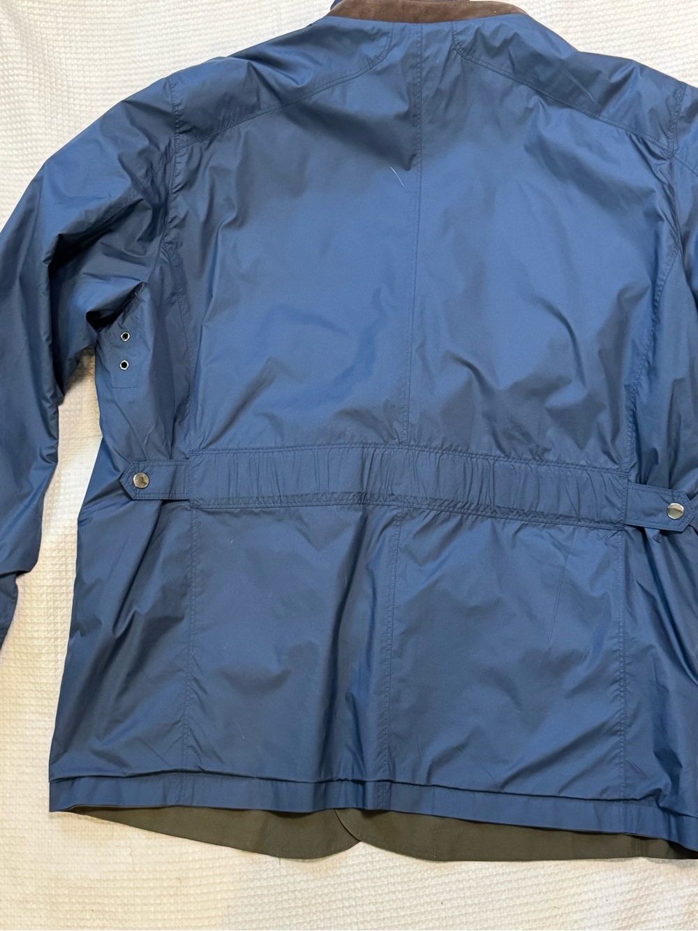 Men's reversible blue Olive Green Field Jacket - Picture 14 of 14